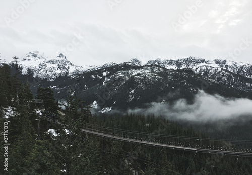 winter mountain landscape