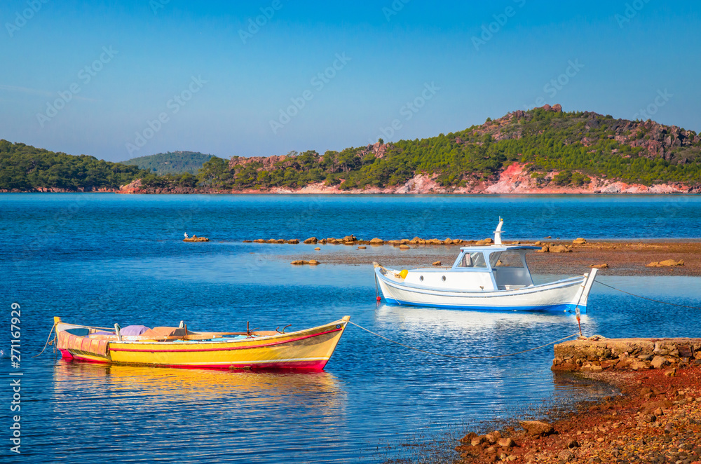 Beautiful sea landscape near city Ayvalik, Turkey Beautiful sea landscape near city Ayvalik, Turkey