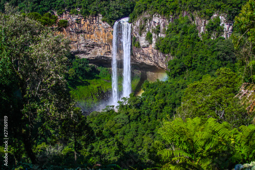 waterfall in park