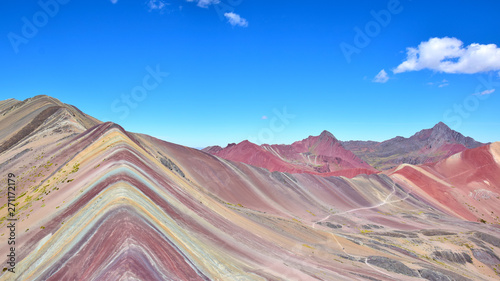 Colorful Landscape in the Cusco region, Peru © alessandro