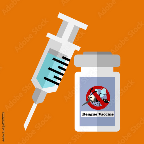 Dengue vaccine formulated for protection dengue fever. Against virus from mosquito