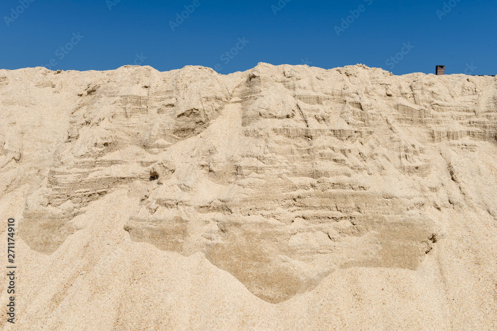 Sandy steep coastline texture Sandy steep coastline texture