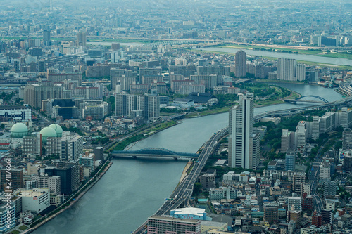Fototapeta Naklejka Na Ścianę i Meble -  Tokyo cityscape