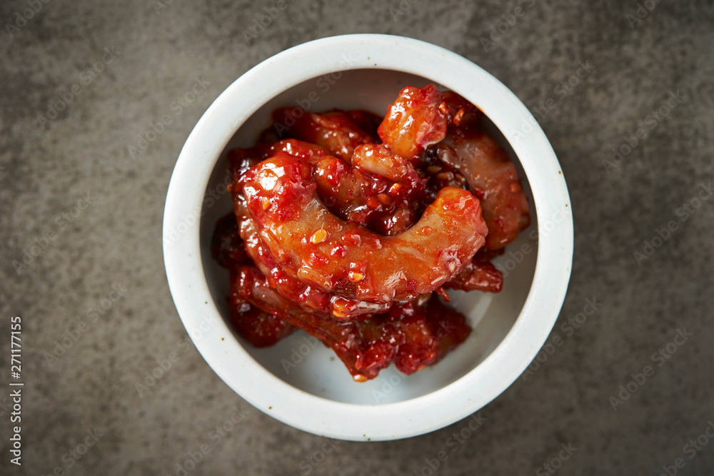 Jeotgal, Korean salted fermented seafood Jeotgal, Korean salted fermented seafood