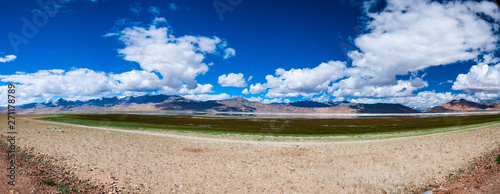 TsoKAr Lake Panorama View