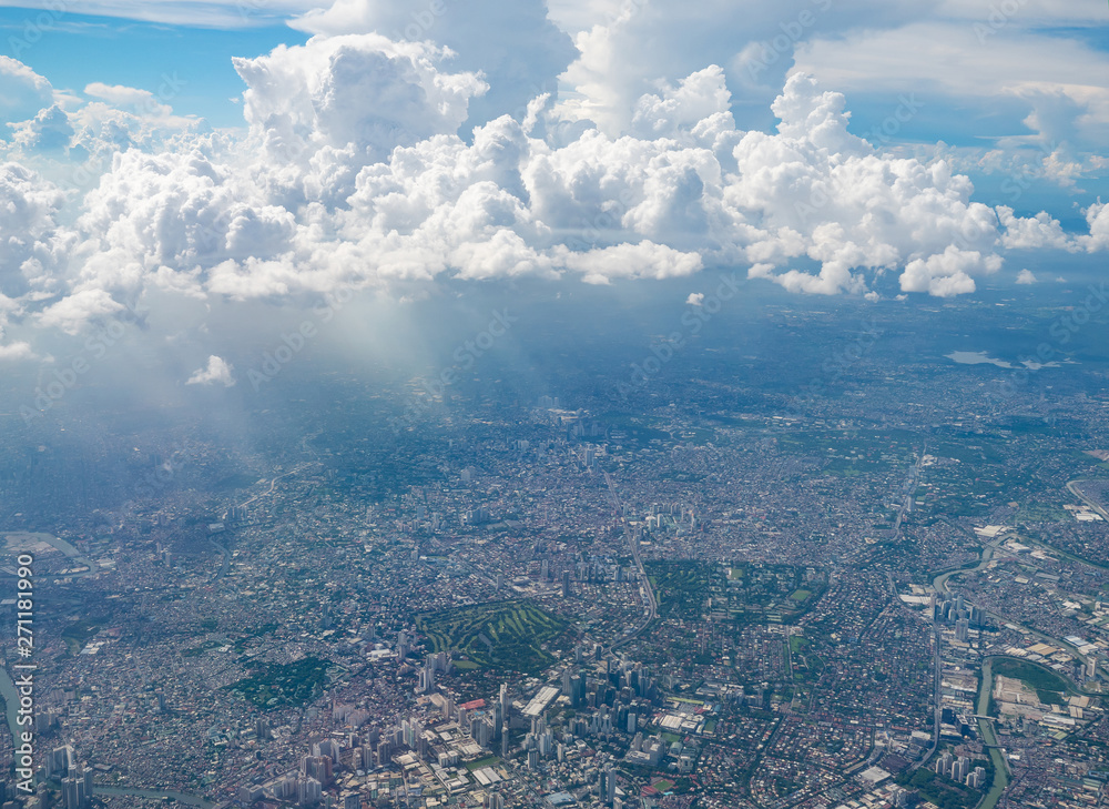 Manila from the air