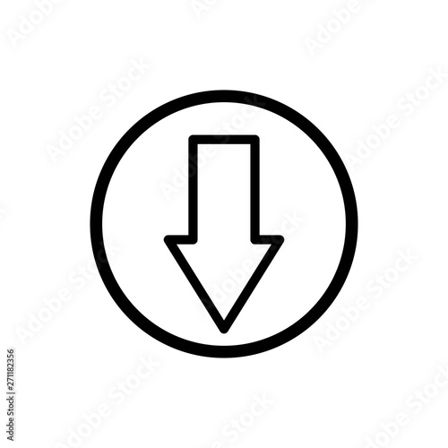 Download icon vector