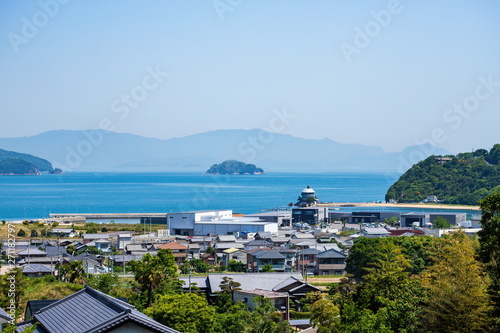 Landscape of the seto inland sea(tsuda,sanuki city),Kagawa,Shikoku,Japan