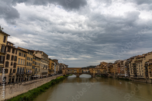Bridge on the river in Florence © rninov