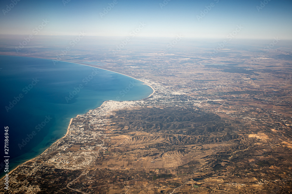 vue aérienne de Monastir