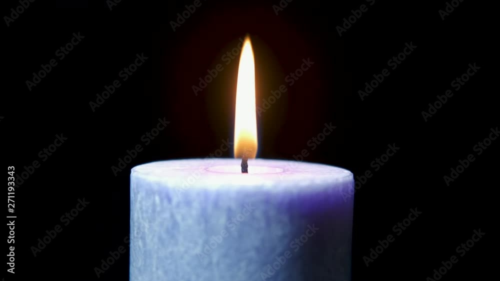 Burning lavender candle. Diwali Burning lavender candle. Diwali