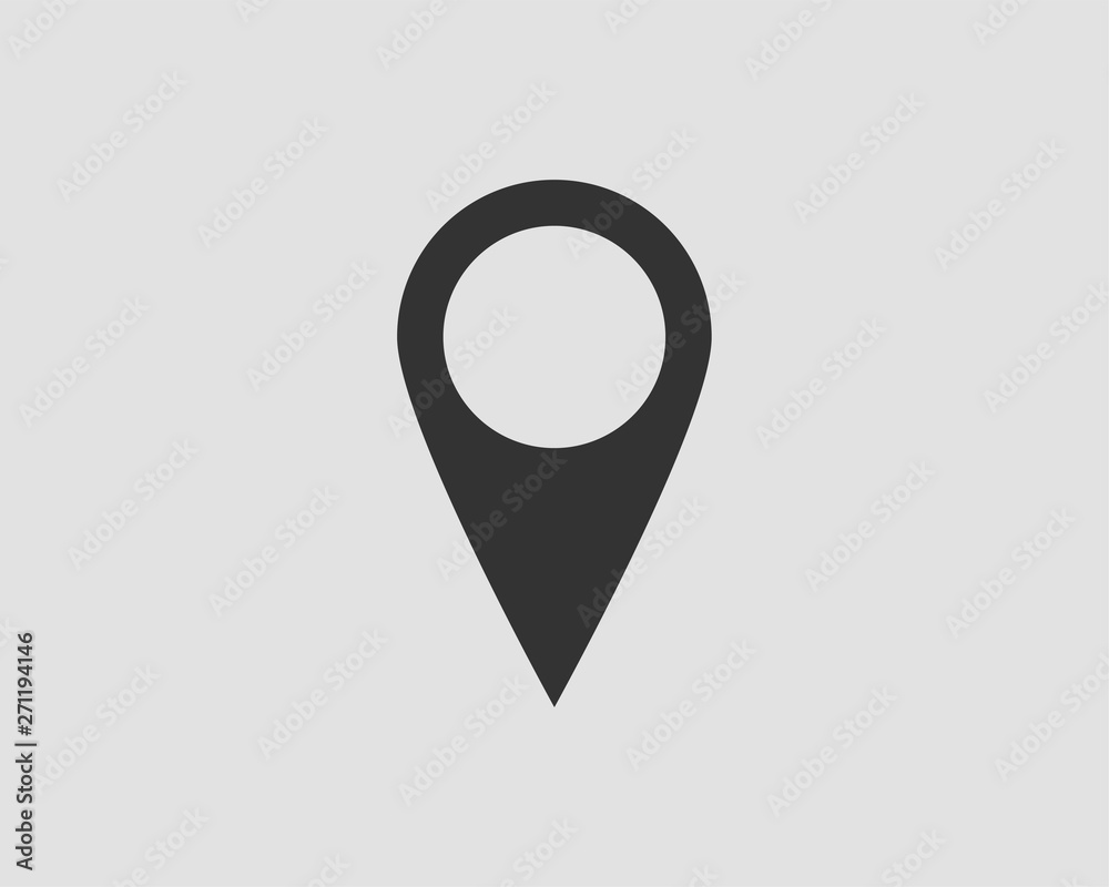 Map icons. Marker pointer. Pin location vector icon. GPS navigation symbol. Map icons. Marker pointer. Pin location vector icon. GPS navigation symbol.