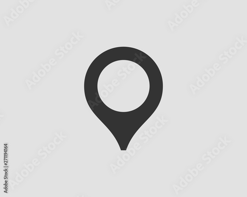 Map icons. Marker pointer. Pin location vector icon. GPS navigation symbol.