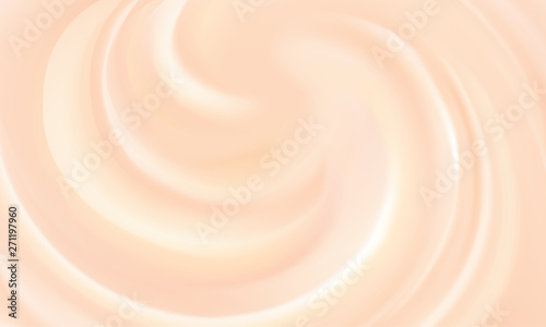 Vector background of swirling pink texture