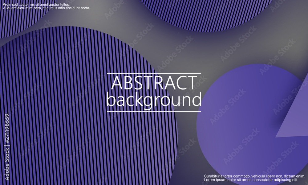 Fototapeta premium Geometric background. Material design.