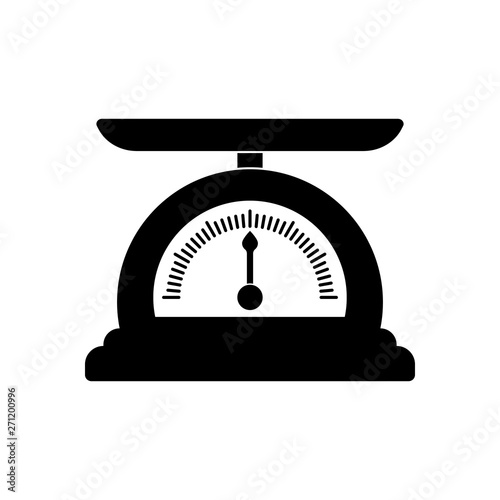 Weight icon. Scale sign. Vector illustration.