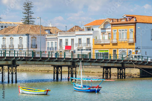 River Gilao in Tavira. Algarve, Portugal