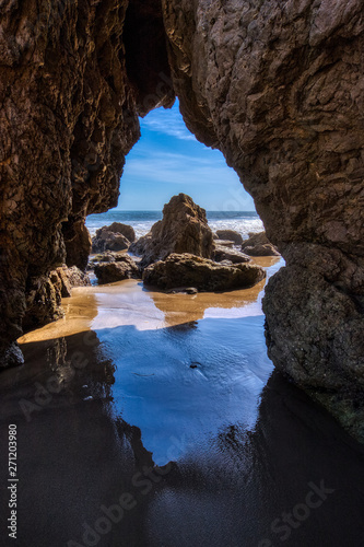 Rock Arch at El Matador Beach photo