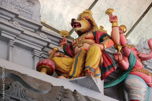 hindu temple (Sri Senpaga Vinayagar) in singapore photo