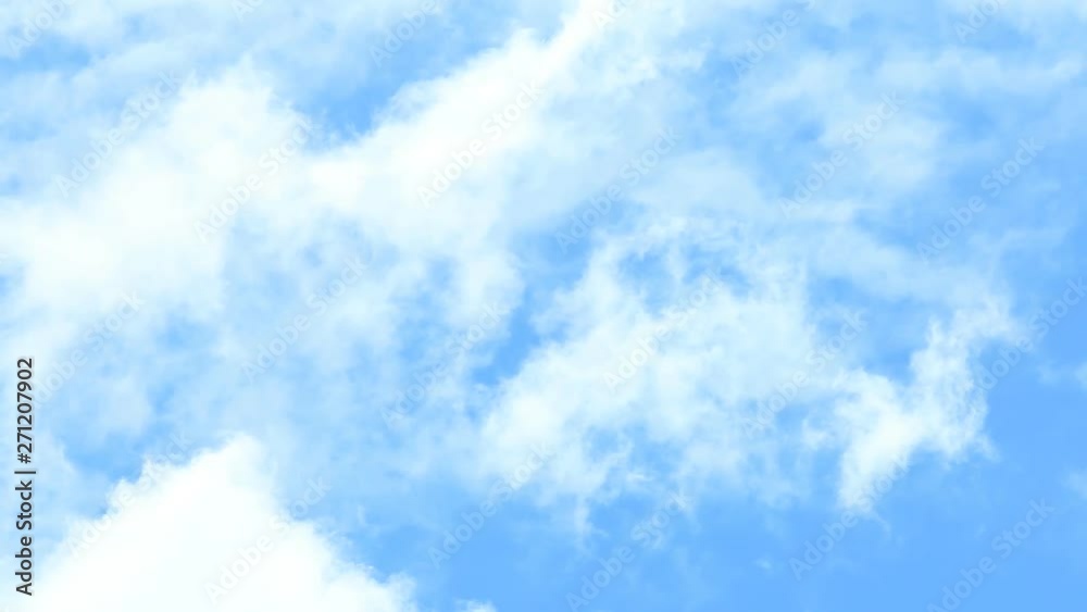 White clouds in the blue sky, Chaingmai Thailand White clouds in the blue sky, Chaingmai Thailand