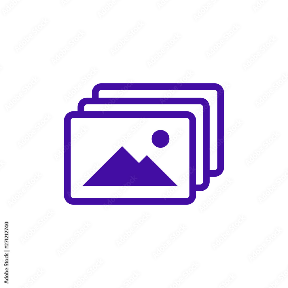 Picture icon vector. photo gallery icon vector Picture icon vector. photo gallery icon vector