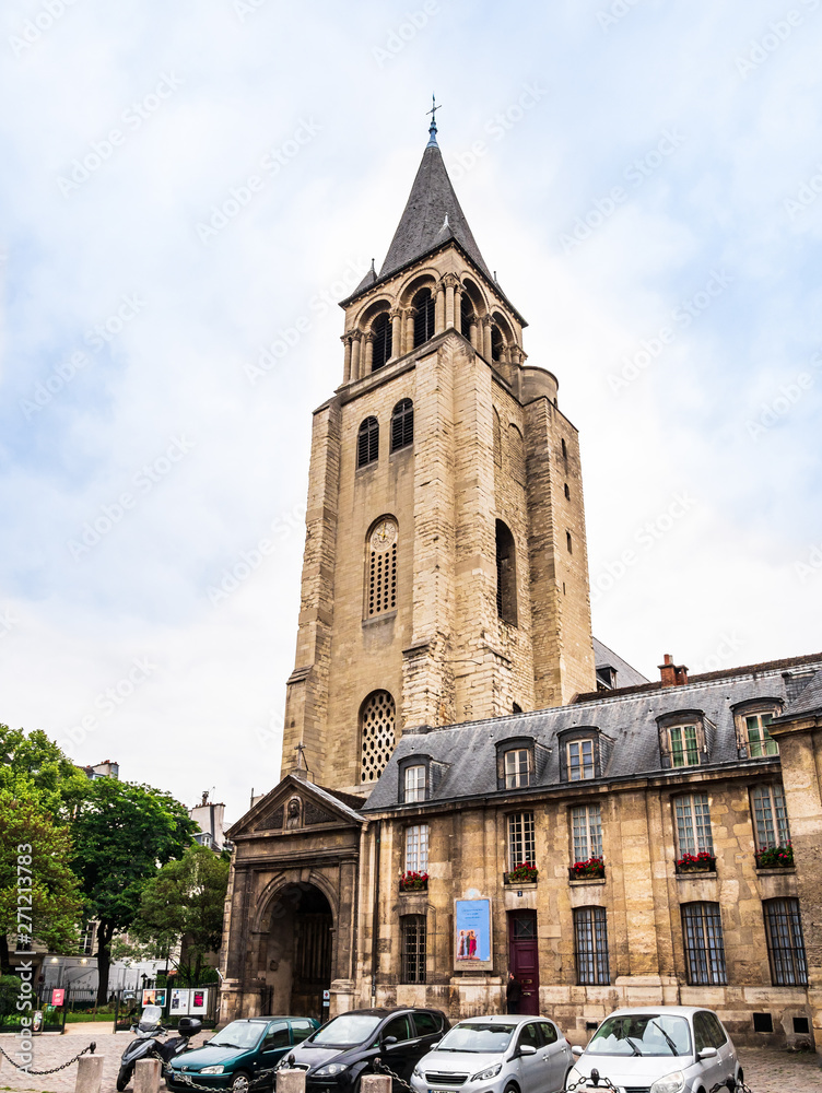 パリ　サン・ジェルマン・デ・プレ教会
