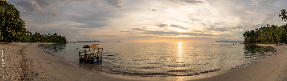 sunset on the beach, Capul islands, Philippines