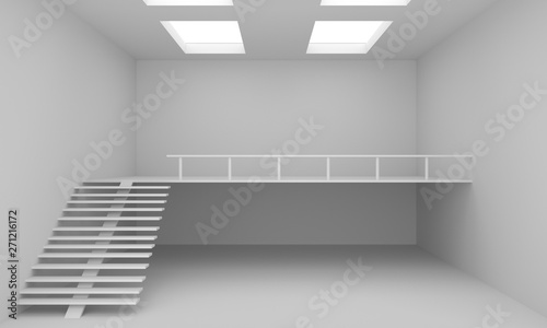 modern interior design 3d, gray interior 3d