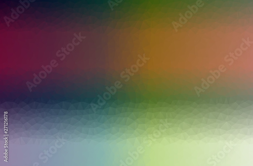 Abstract illustration of orange  red  purple and blue triangle polygon background.