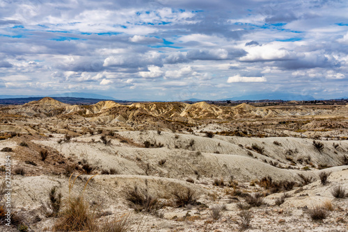 The Badlands of Abanilla and Mahoya near Murcia in Spain