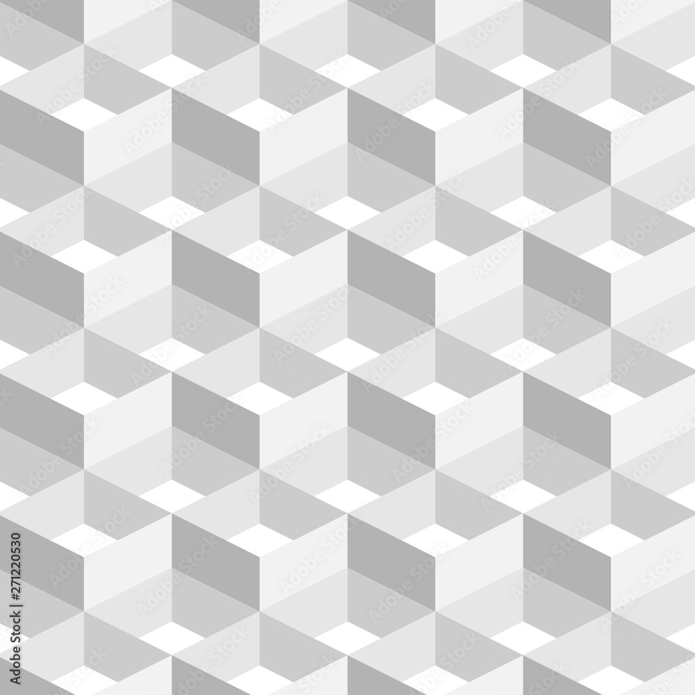 3D Abstract Geometric Background White Color in Simple flat style 3D Abstract Geometric Background White Color in Simple flat style