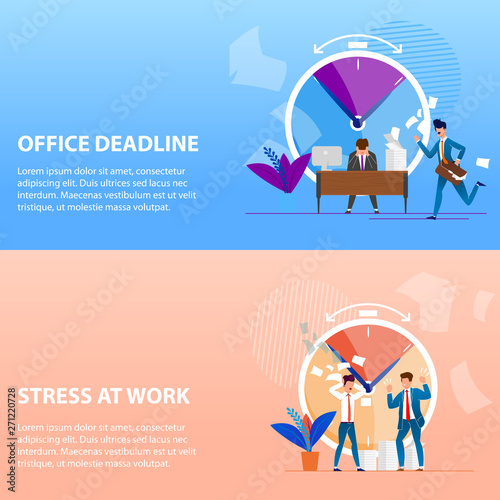 Set Is Written Office Deadlines and Stress at Work