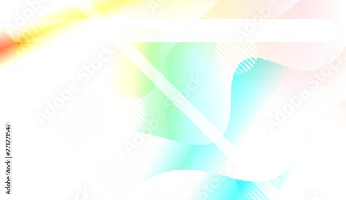 Dynamic shapes composition with Abstract Shiny Waves  Lines  Circle  Space for Text. For Template Cell Phone Backgrounds. Vector Illustration with Color Gradient.