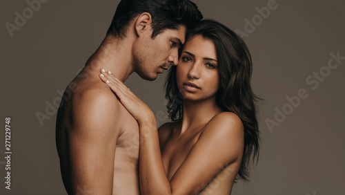 Tableau sur toile Passionate lovers