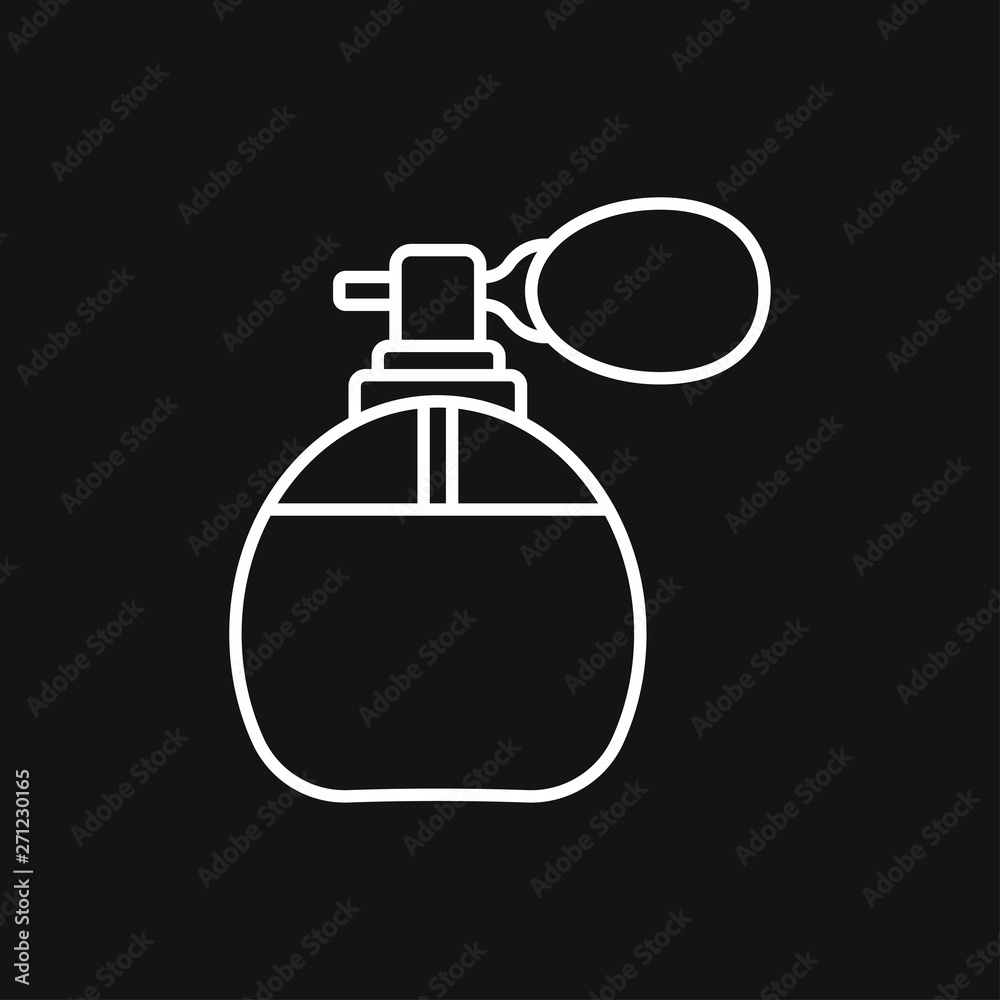 Perfume icon vector sign symbol for design Perfume icon vector sign symbol for design