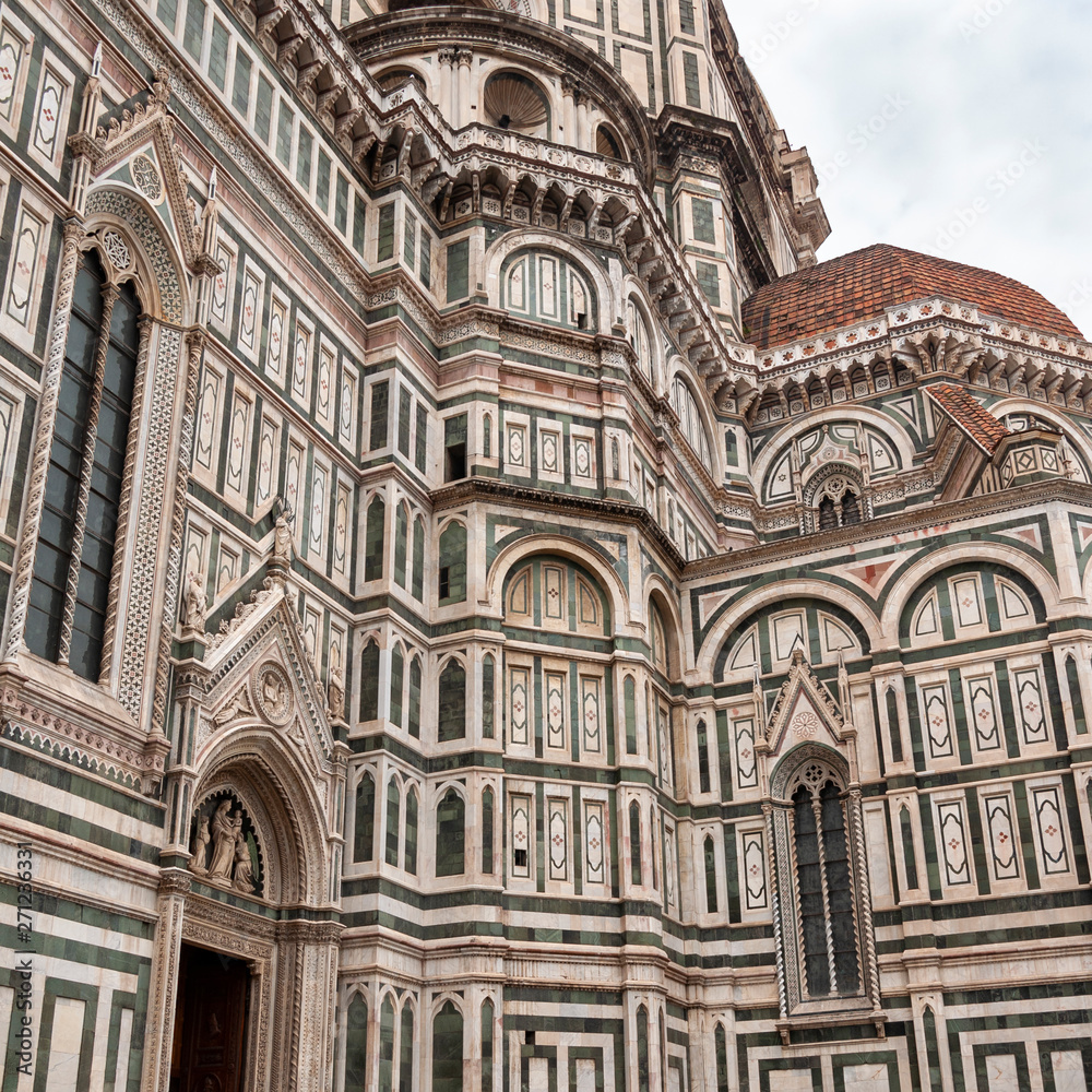 Florence, UNESCO Heritage and home to the Italian Renaissance, full of famous monuments and works of art all over the world. Cathedral of Santa Maria del Fiore.
