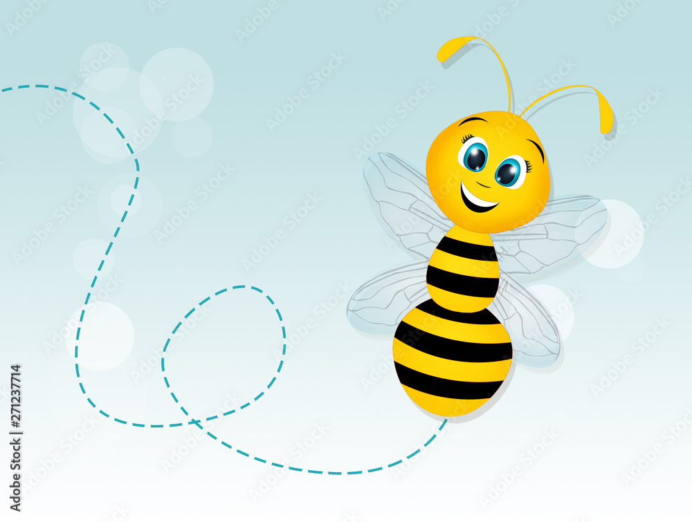 funny illustration of bees funny illustration of bees