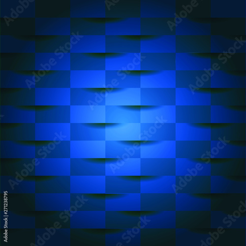 Abstract rectangle 3D background and pattern with gradient for work