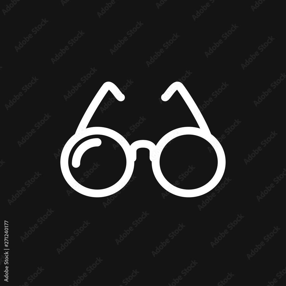 Sunglasses Icon vector sign symbol for design Sunglasses Icon vector sign symbol for design