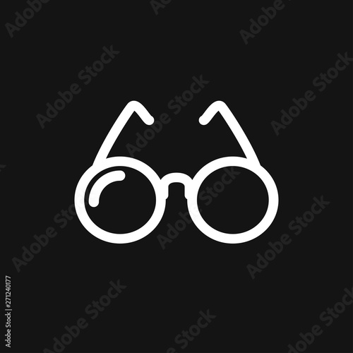 Sunglasses Icon vector sign symbol for design