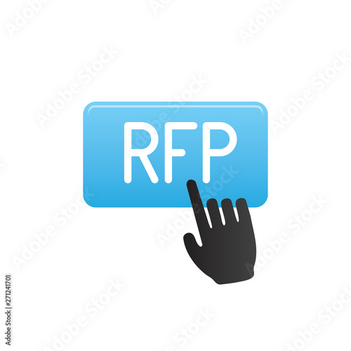 RFP Icon - request for proposal concept or idea