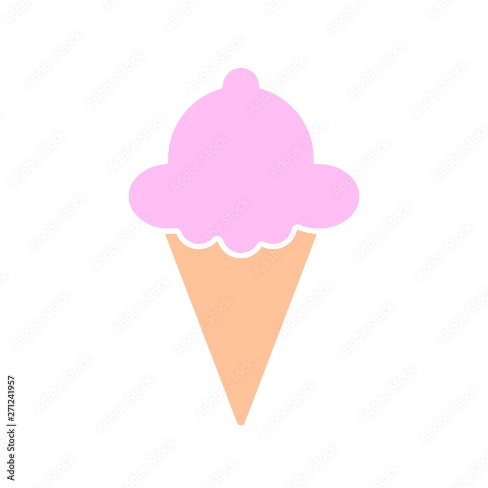 Ice cream scoops vector icon. filled flat sign for mobile concept and web design. Cone ice cream balls glyph icon. Ice Cream sign icon. Sweet symbol. Ice cream scoops vector icon. filled flat sign for mobile concept and web design. Cone ice cream balls glyph icon. Ice Cream sign icon. Sweet symbol.