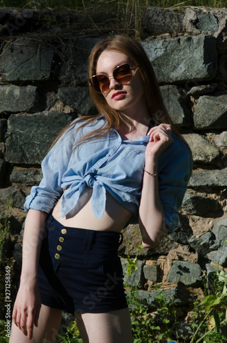 beautiful girl in the Park