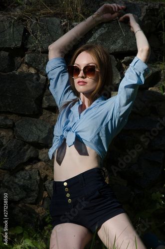 beautiful girl in the Park