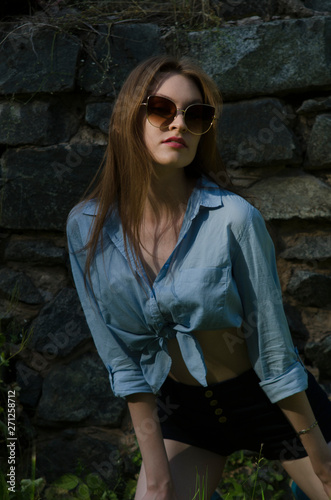 beautiful girl in the Park