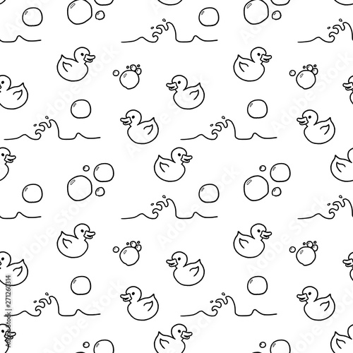 Bath duck pattern