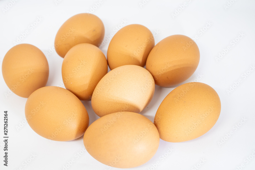 eggs isolated on white background eggs isolated on white background