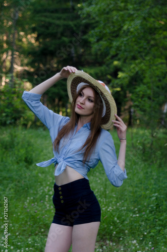 beautiful girl in the Park