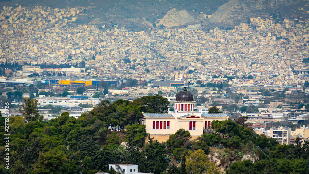 Obraz premium panoramic view of Athens city