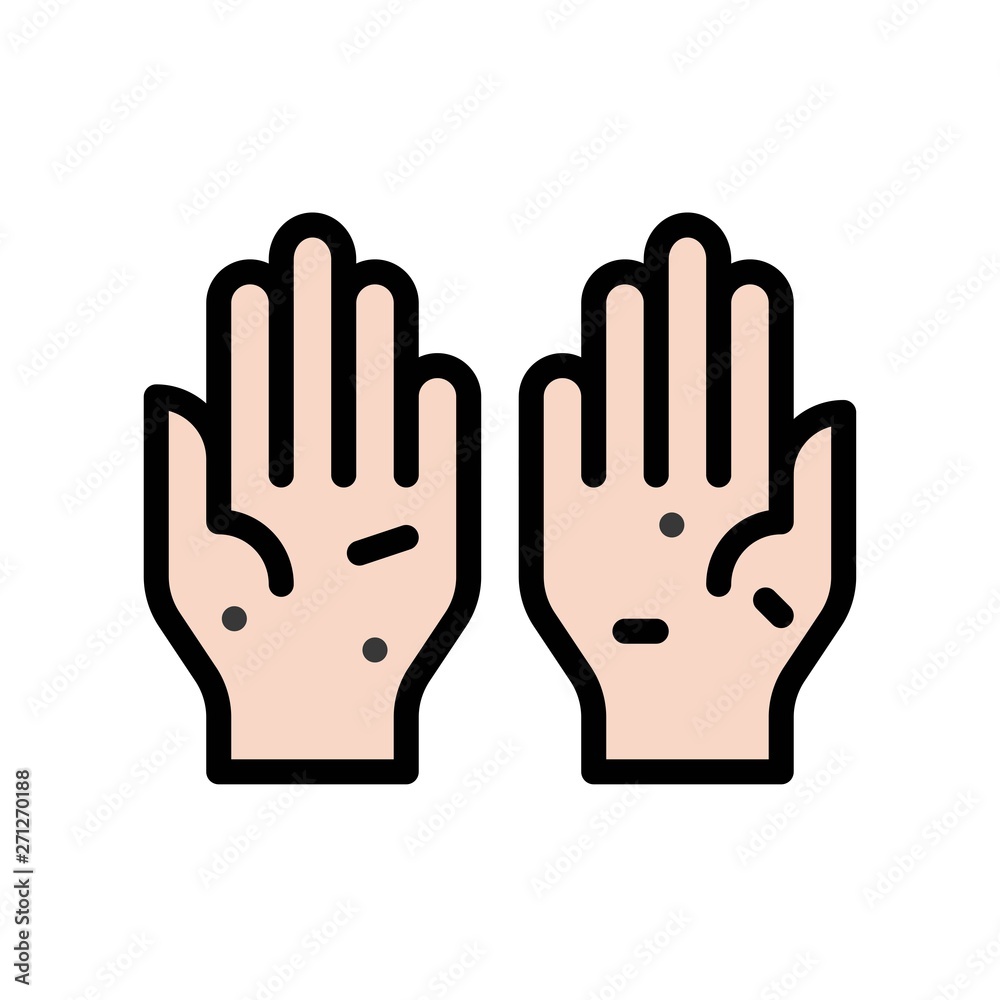 Dirty hand vector, Hygiene filled icon editable stroke Dirty hand vector, Hygiene filled icon editable stroke